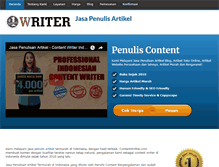 Tablet Screenshot of contentwritter.com